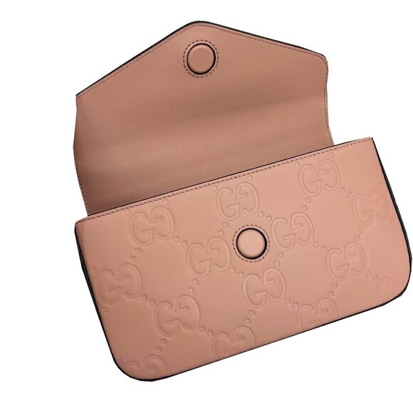 GUCCI Pink Leather Shoulder Bag - Picture 11 of 14